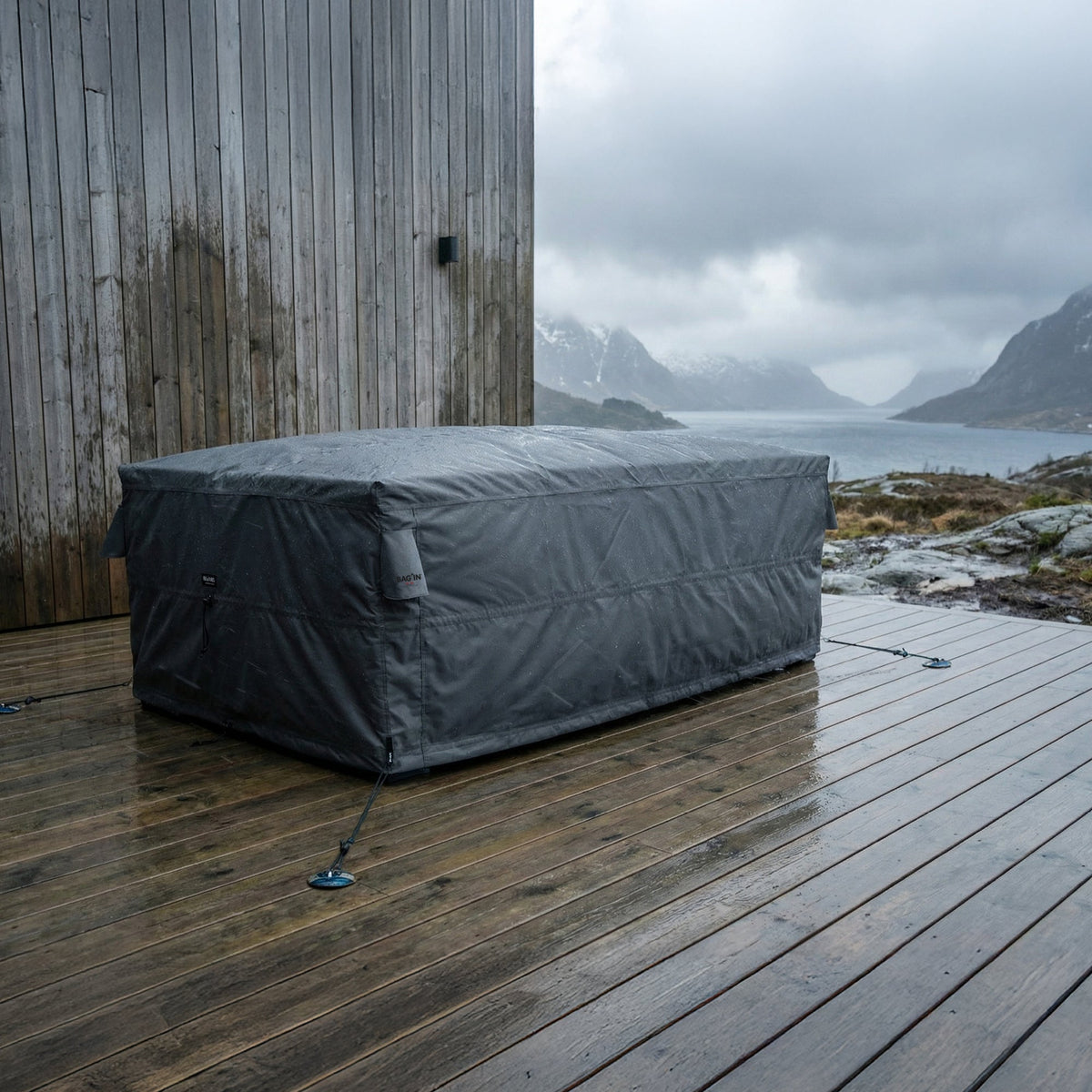Bag'in Nordic-opbergtas voor tuinmeubelen