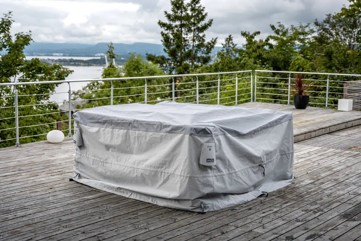 Replace tarps and ropes with a Bag'in