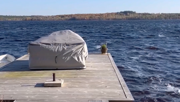 Bag'in stands in any weather!