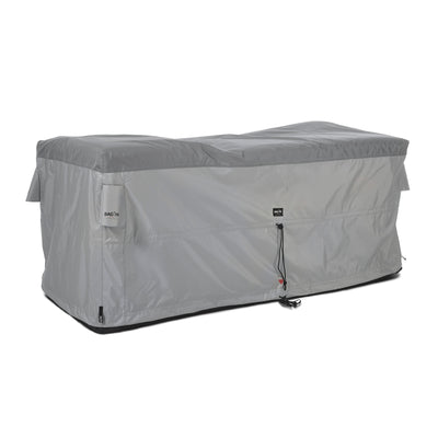 Grey BAG’IN Classic furniture cover protecting outdoor furniture with a durable, weatherproof design.